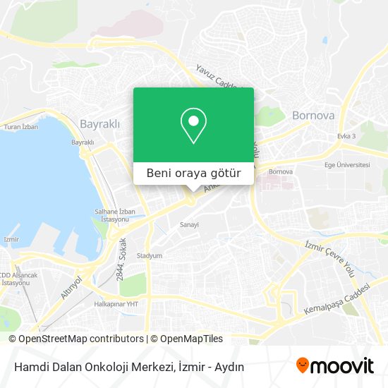 Hamdi Dalan Onkoloji Merkezi harita