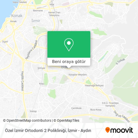 Özel İzmir Ortodonti 2 Polikliniği harita