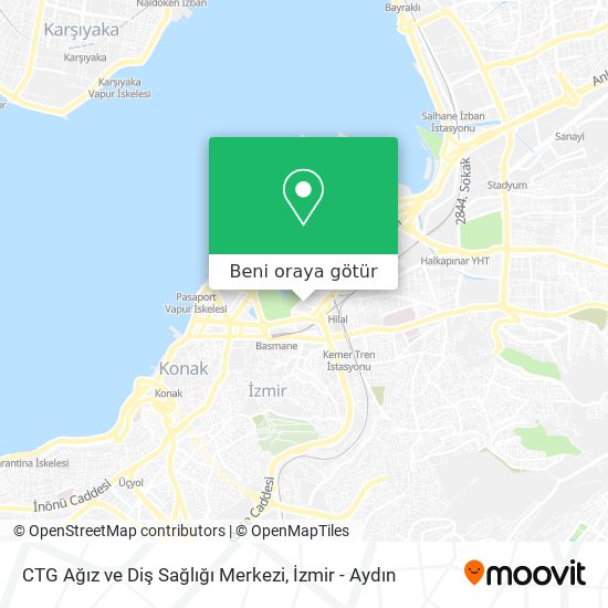 CTG Ağız ve Diş Sağlığı Merkezi harita