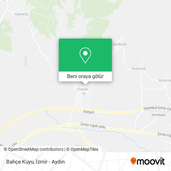 Bahçe Kuyu harita