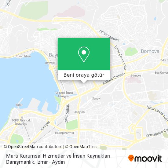 Martı Kurumsal Hizmetler ve İnsan Kaynakları Danışmanlık harita