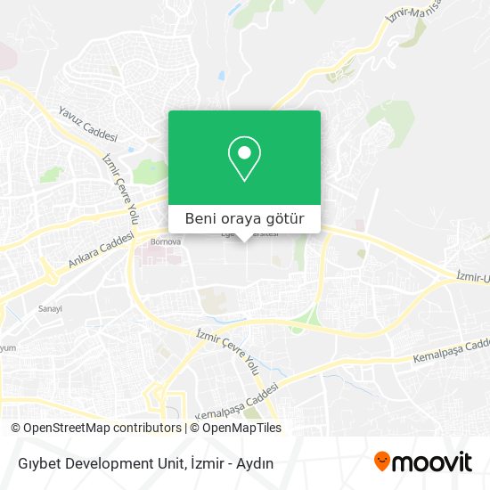 Gıybet Development Unit harita