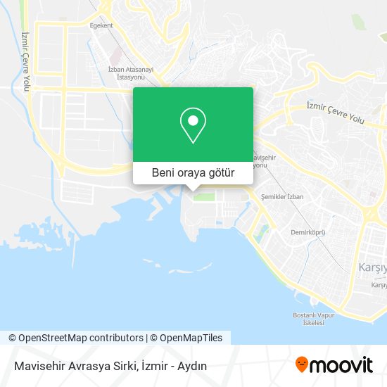 Mavisehir Avrasya Sirki harita