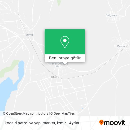 kocairi petrol ve yapı market harita