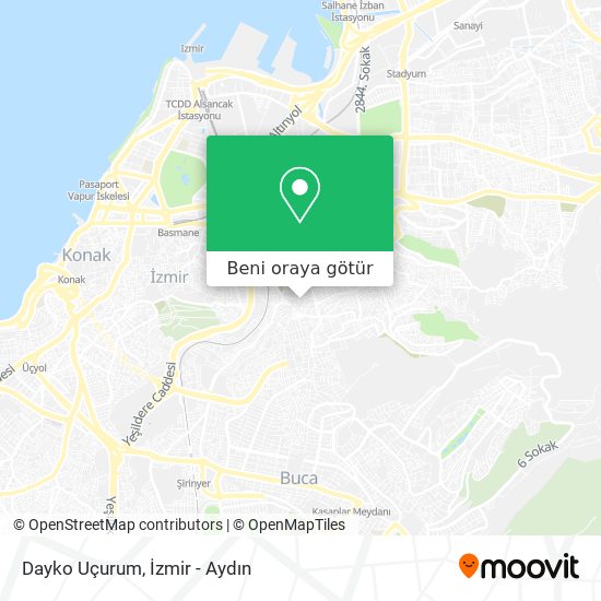 Dayko Uçurum harita