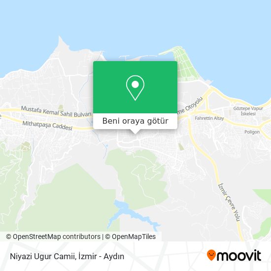 Niyazi Ugur Camii harita
