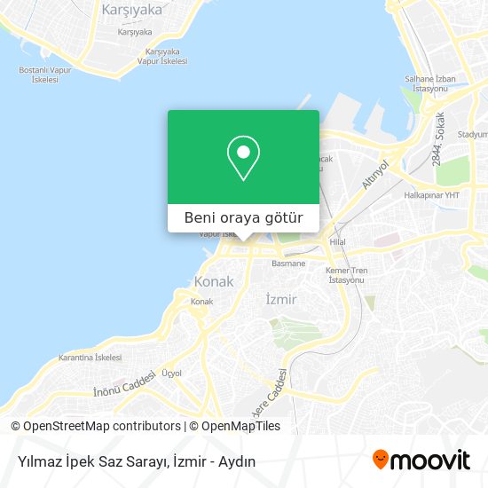 Yılmaz İpek Saz Sarayı harita
