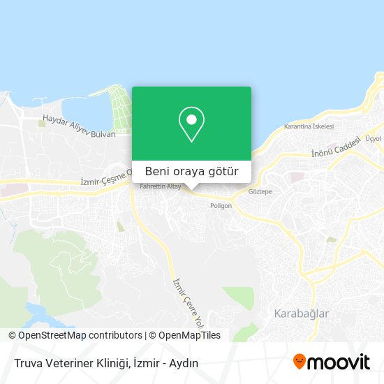 Truva Veteriner Kliniği harita
