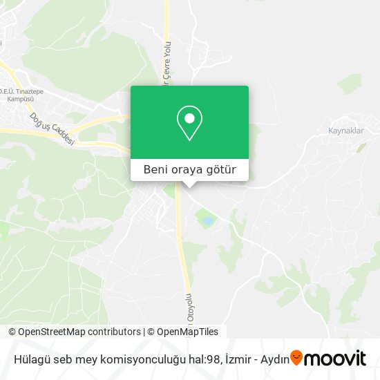 Hülagü seb mey komisyonculuğu hal:98 harita