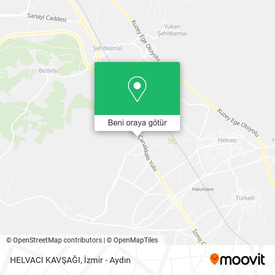 HELVACI KAVŞAĞI harita