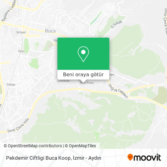Pekdemir Ciftligi Buca Koop harita