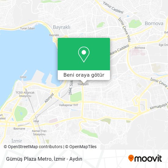 Gümüş Plaza Metro harita