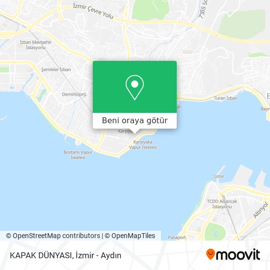 KAPAK DÜNYASI harita