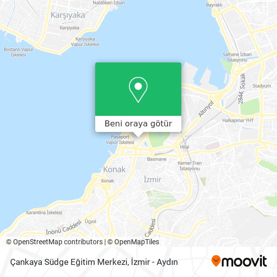 Çankaya Südge Eğitim Merkezi harita