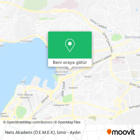 Nets Akademi (Ö.E.M.E.K) harita