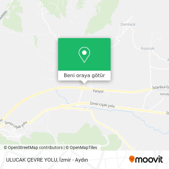 ULUCAK ÇEVRE YOLU harita