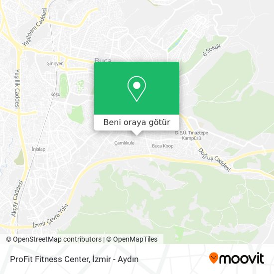 ProFit Fitness Center harita