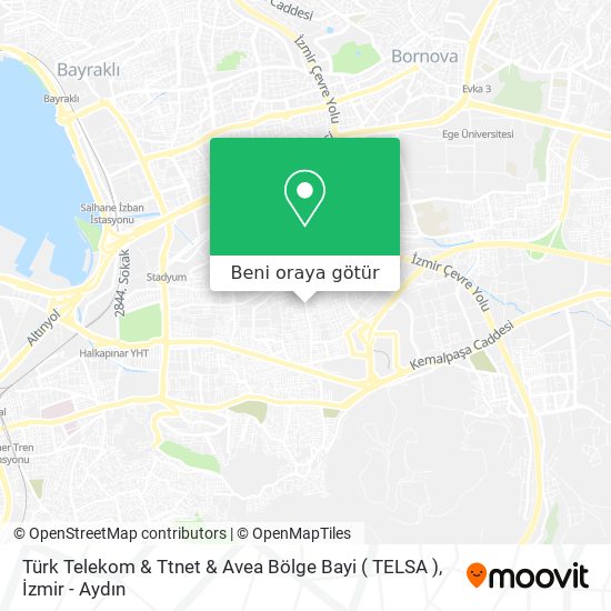 Türk Telekom & Ttnet & Avea Bölge  Bayi  ( TELSA ) harita