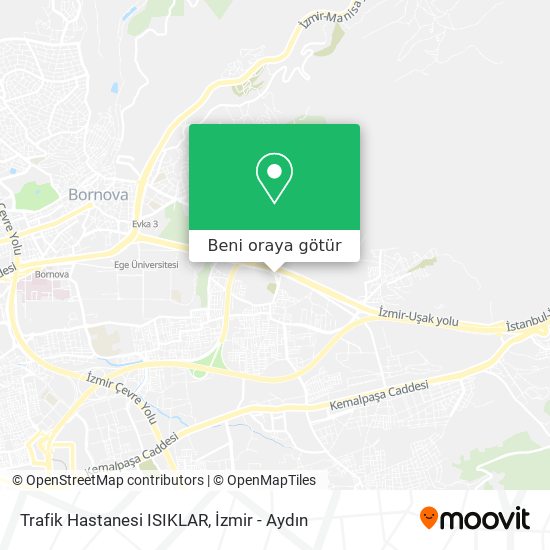 Trafik Hastanesi ISIKLAR harita