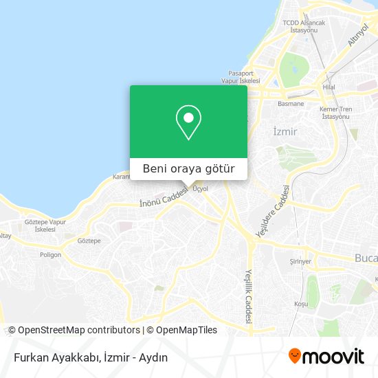 Furkan Ayakkabı harita
