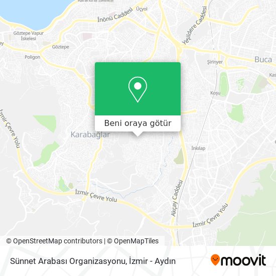 Sünnet Arabası Organizasyonu harita
