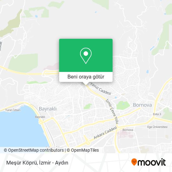 Meşür Köprü harita
