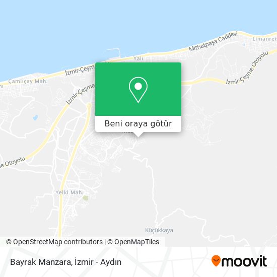 Bayrak Manzara harita