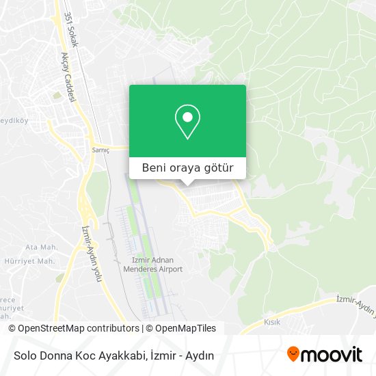 Solo Donna Koc Ayakkabi harita