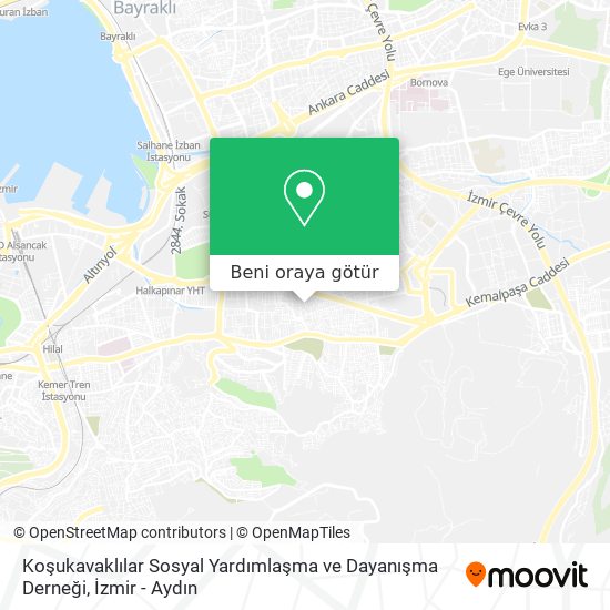 Koşukavaklılar Sosyal Yardımlaşma ve Dayanışma Derneği harita