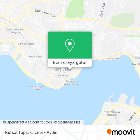 Kutsal Toprak harita