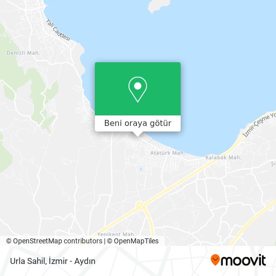 Urla Sahil harita
