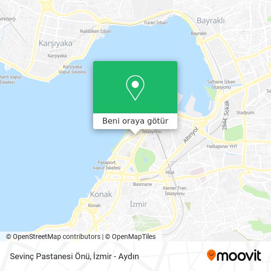 Sevinç Pastanesi Önü harita