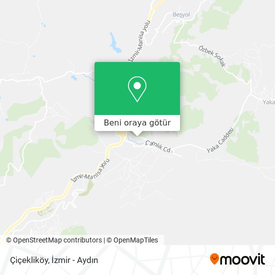 Çiçekliköy harita