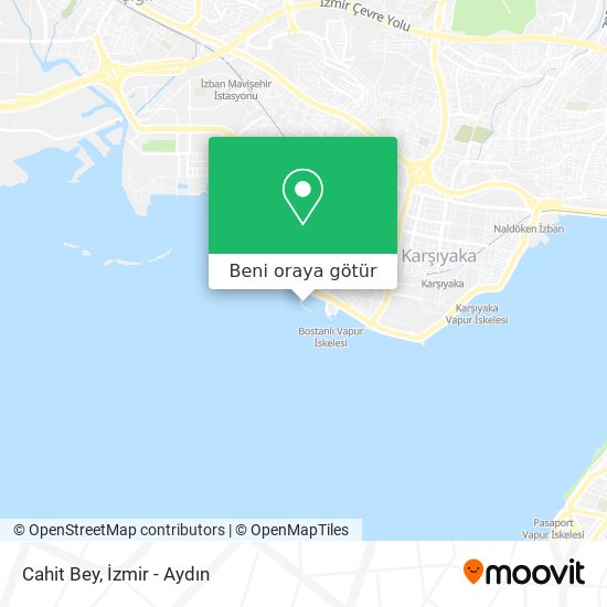 Cahit Bey harita