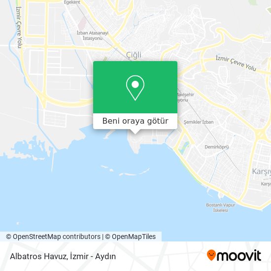 Albatros Havuz harita
