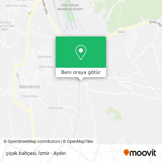 çiçek bahçesi harita