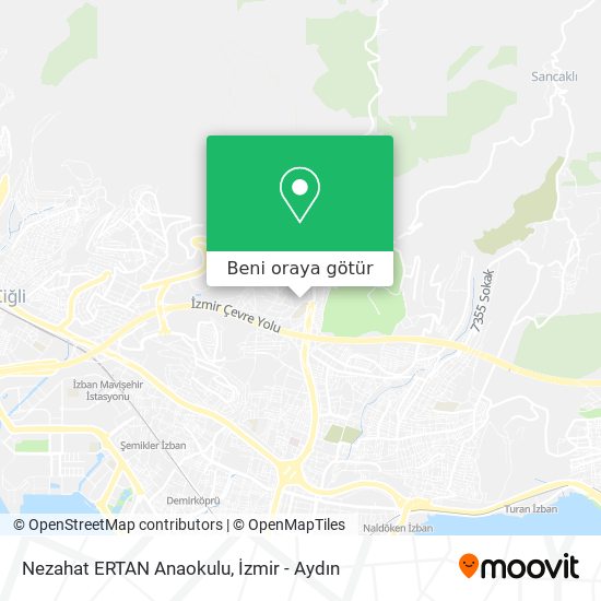 Nezahat ERTAN Anaokulu harita