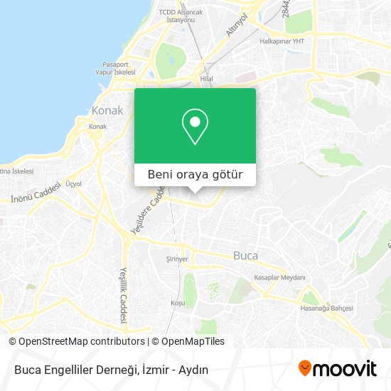 Buca Engelliler  Derneği harita