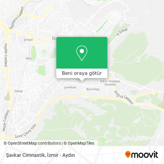 Şavkar Cimnastik harita