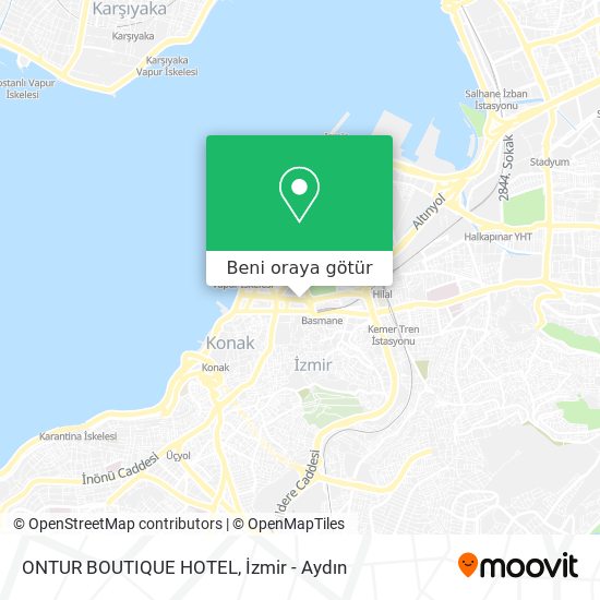 ONTUR BOUTIQUE HOTEL harita
