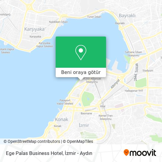 Ege Palas Business Hotel harita