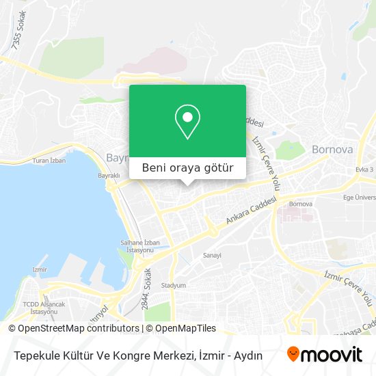 Tepekule Kültür Ve Kongre Merkezi harita