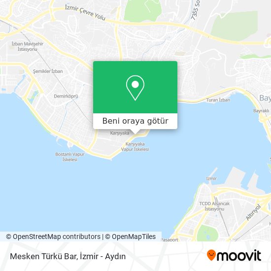 Mesken Türkü Bar harita