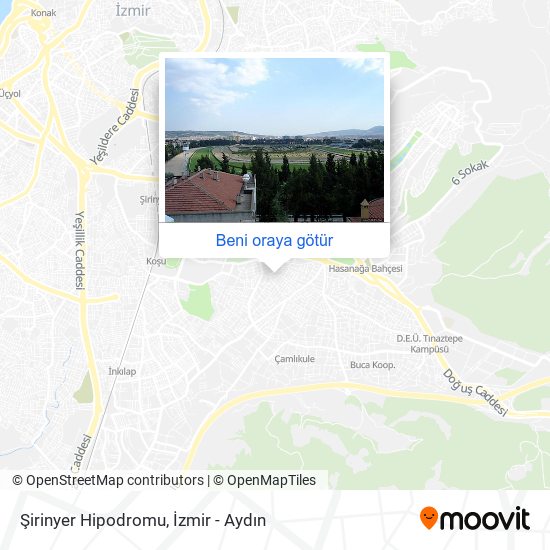 Şirinyer Hipodromu harita