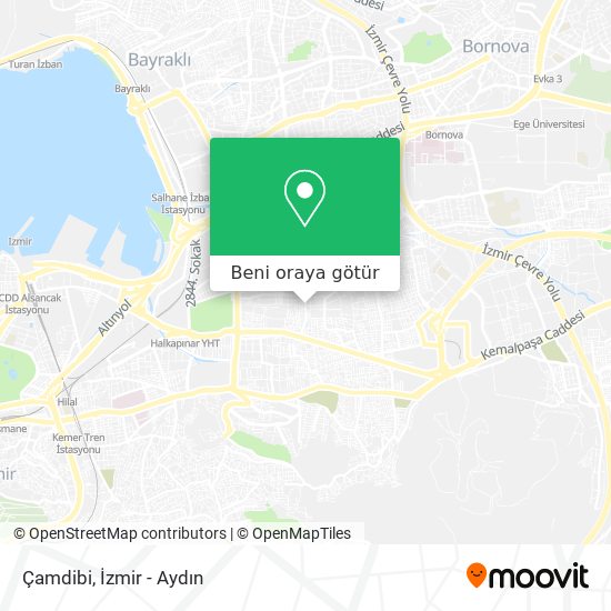Çamdibi harita