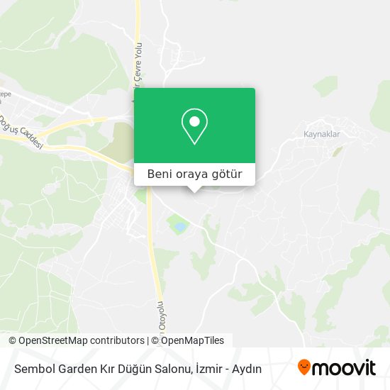 Sembol Garden Kır Düğün Salonu harita