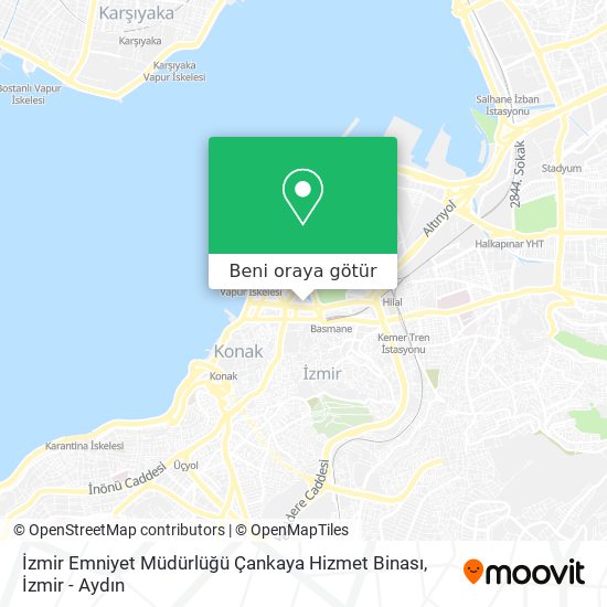 İzmir Emniyet Müdürlüğü   Çankaya Hizmet Binası harita