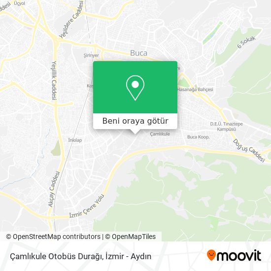 Çamlıkule Otobüs Durağı harita