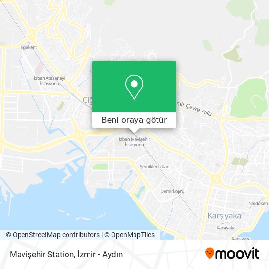 Mavişehir Station harita