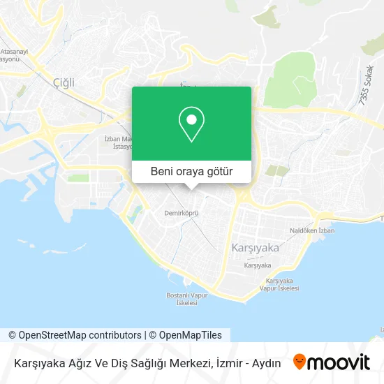 Karşıyaka Ağız Ve Diş Sağlığı Merkezi harita